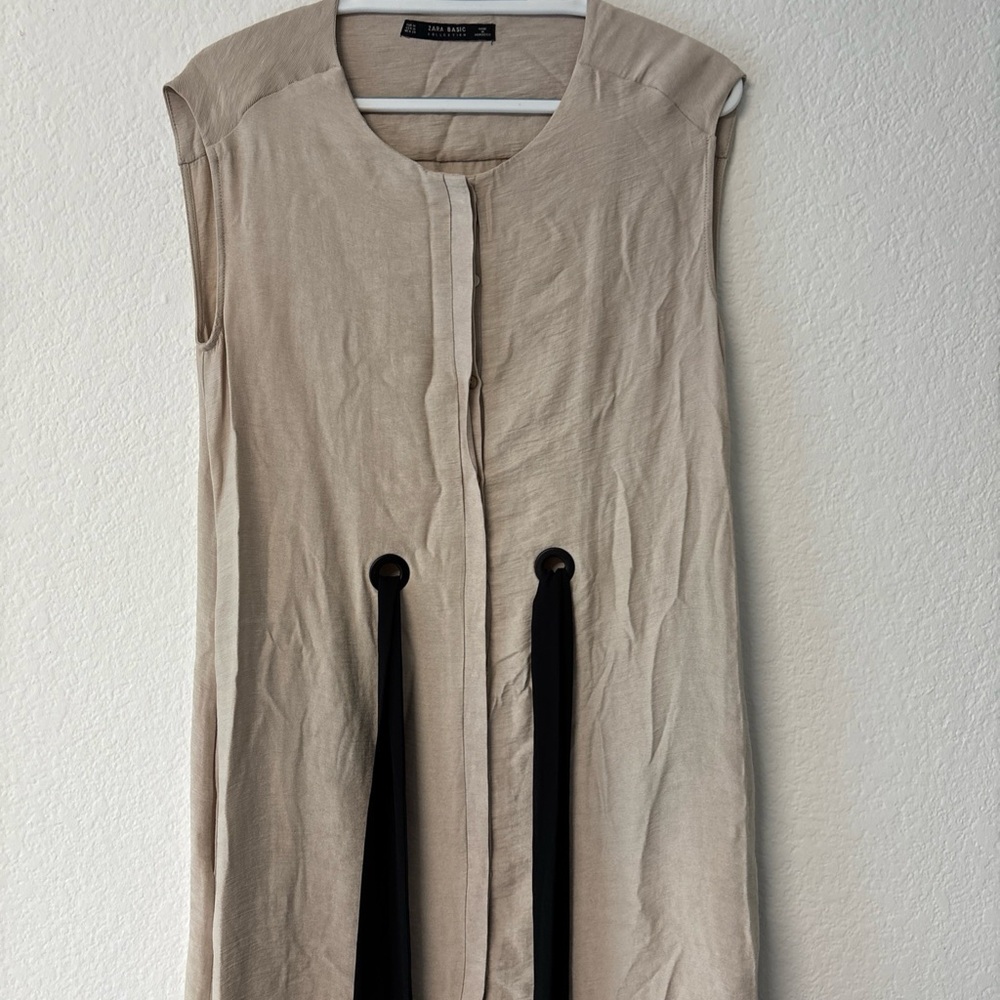 Zara Basic Collection Beige Garment - image 3